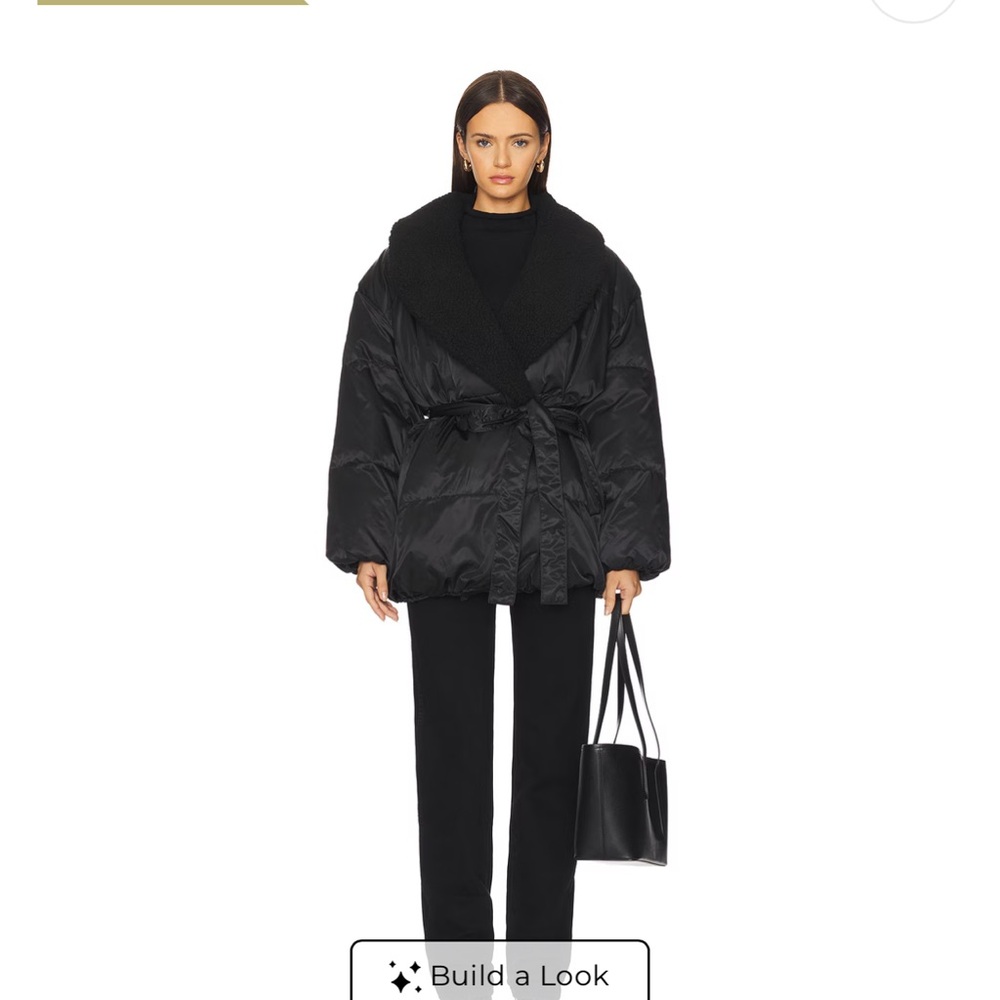 Heartloom Black Puffer Jacket